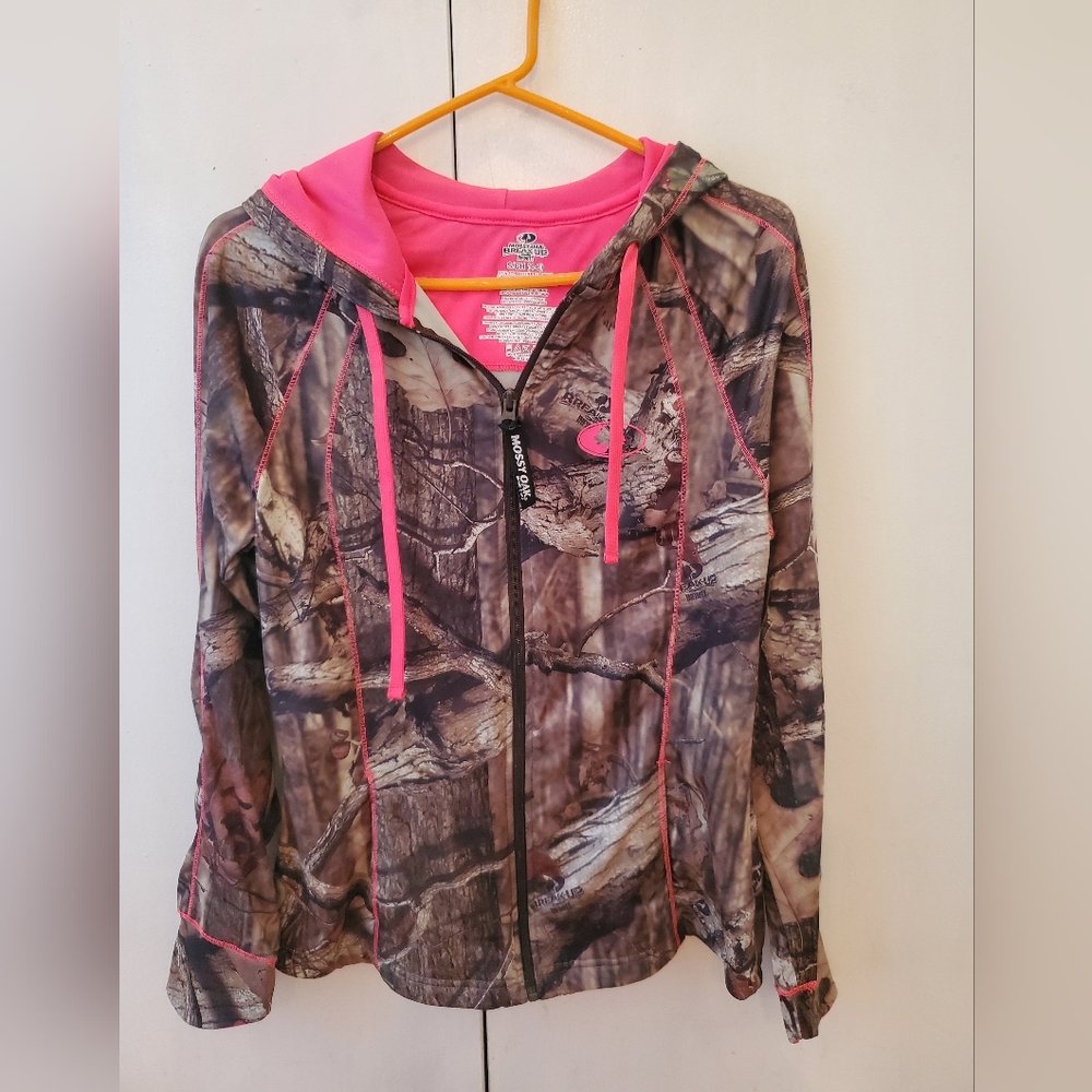 NWOT Mossy Oak Zipper Jacket light weight